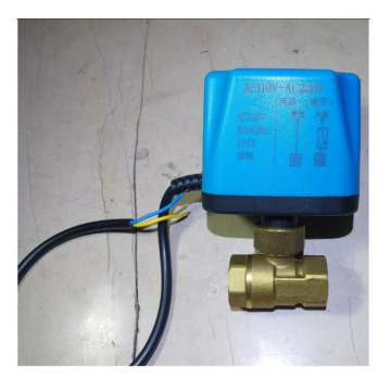 Valvula Motorizada Alta calidad 1/2" N.Abierto 110-220Vac