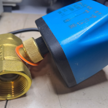 Valvula Motorizada Alta calidad 1Pulg N.Cerrada 110-220Vac